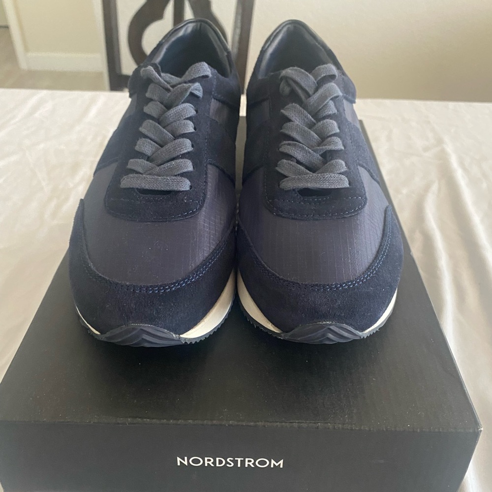 Nordstrom Ms Jake Navy Shoes Size 8.5 New With Box - Picture 6 of 10